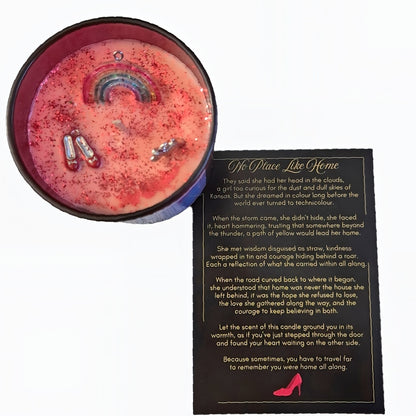 No Place Like Home - Dorothy Wizard of Oz Inspired Candle