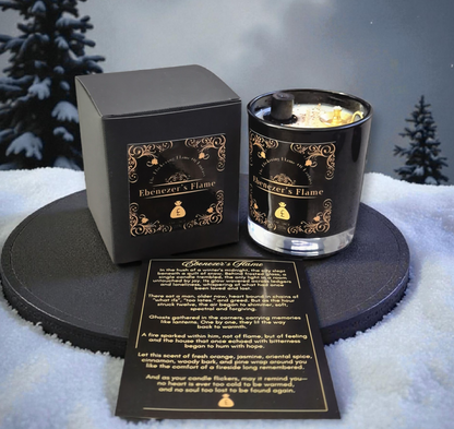 Ebenezer's Flame - Scrooge Candle