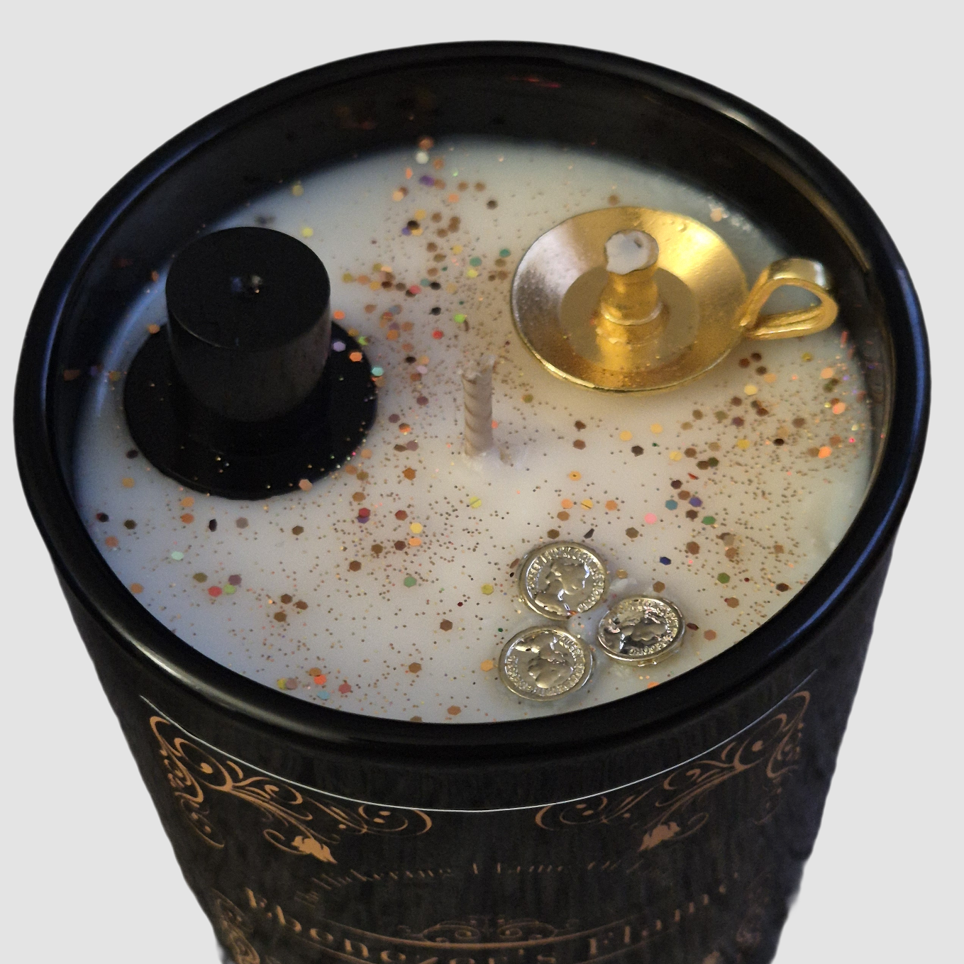 Ebenezer's Flame - Scrooge Candle