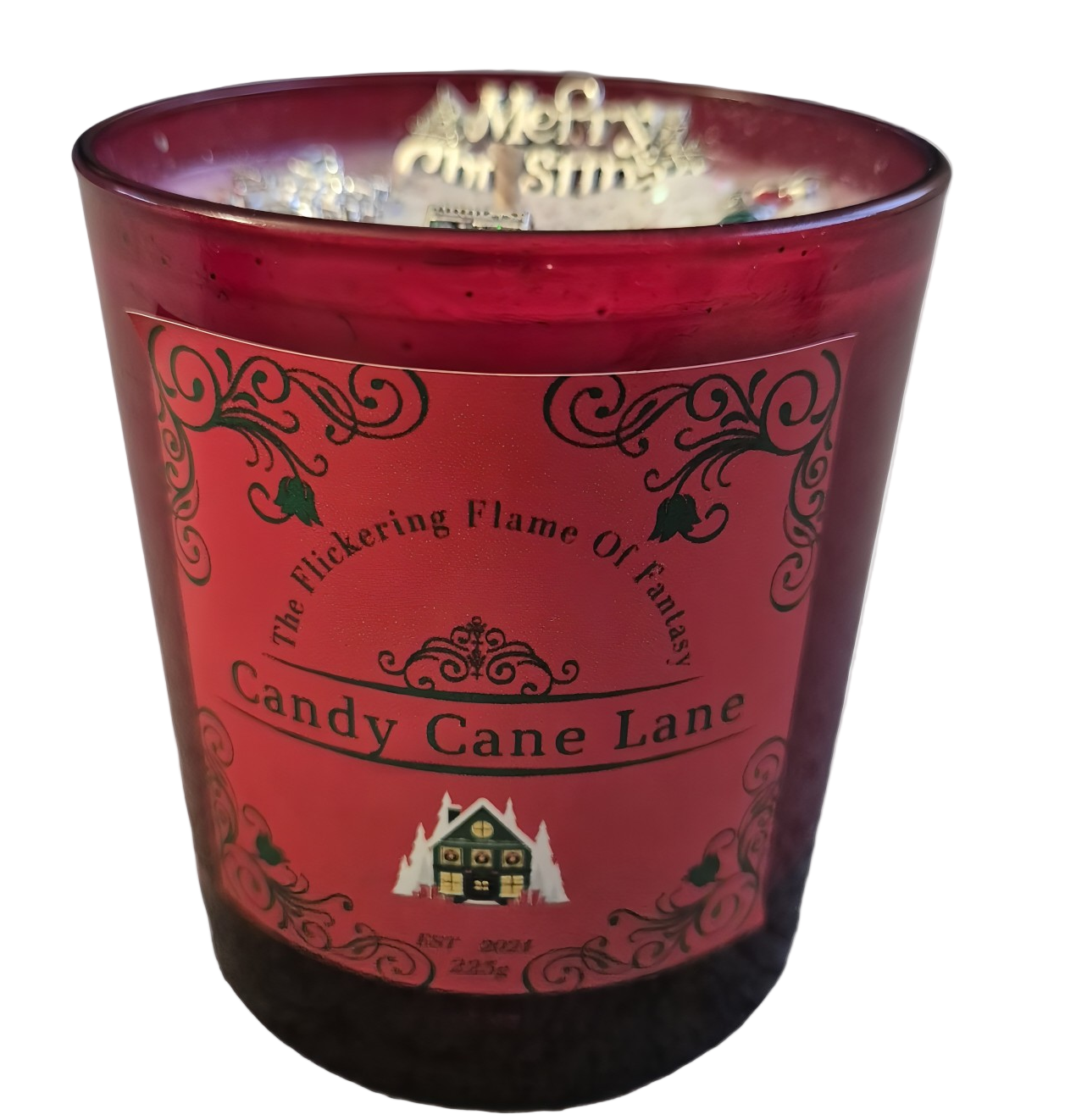 Candy Cane Lane - Christmas Charm Candle