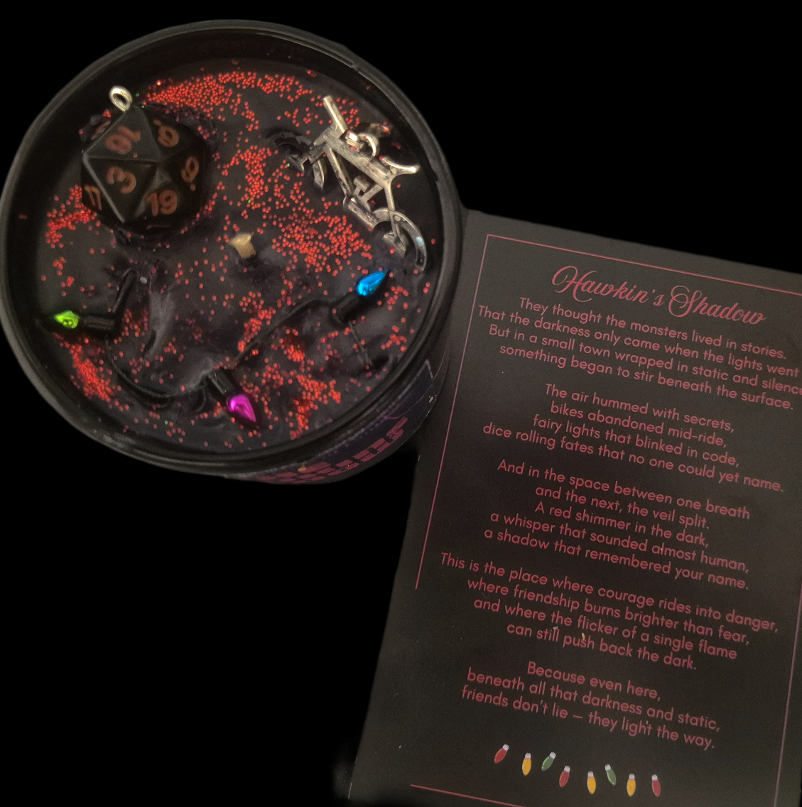 Hawkin's Shadow - Stranger Things Candle