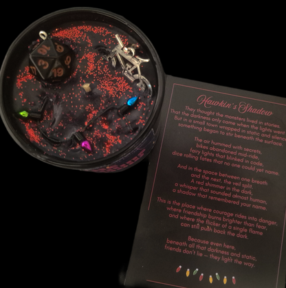 Hawkin's Shadow - Stranger Things Candle