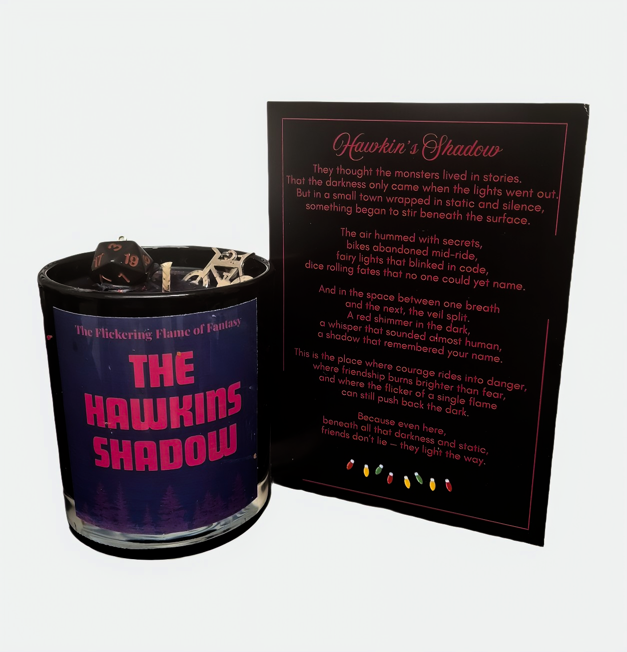 Hawkin's Shadow - Stranger Things Candle