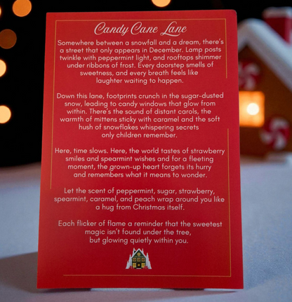 Candy Cane Lane - Christmas Charm Candle