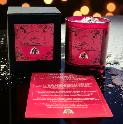 Candy Cane Lane - Christmas Charm Candle