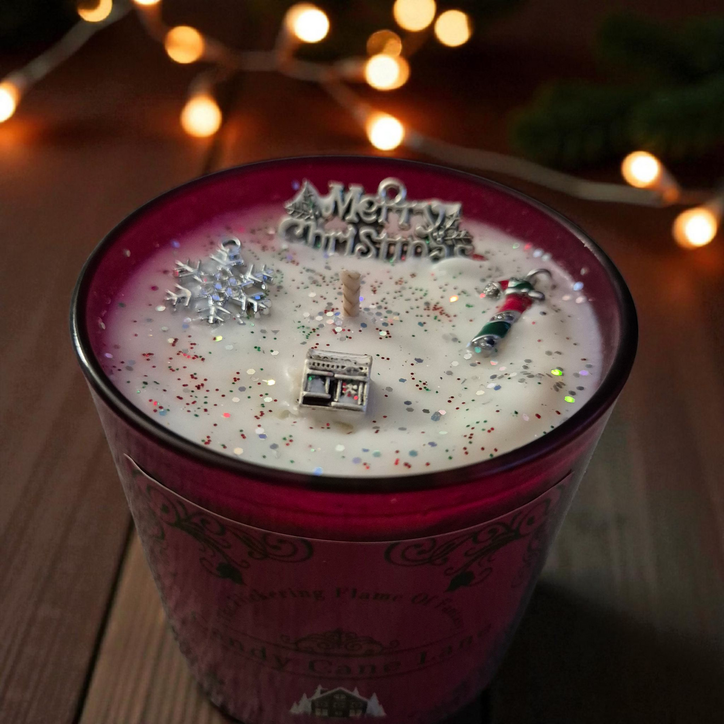 Candy Cane Lane - Christmas Charm Candle