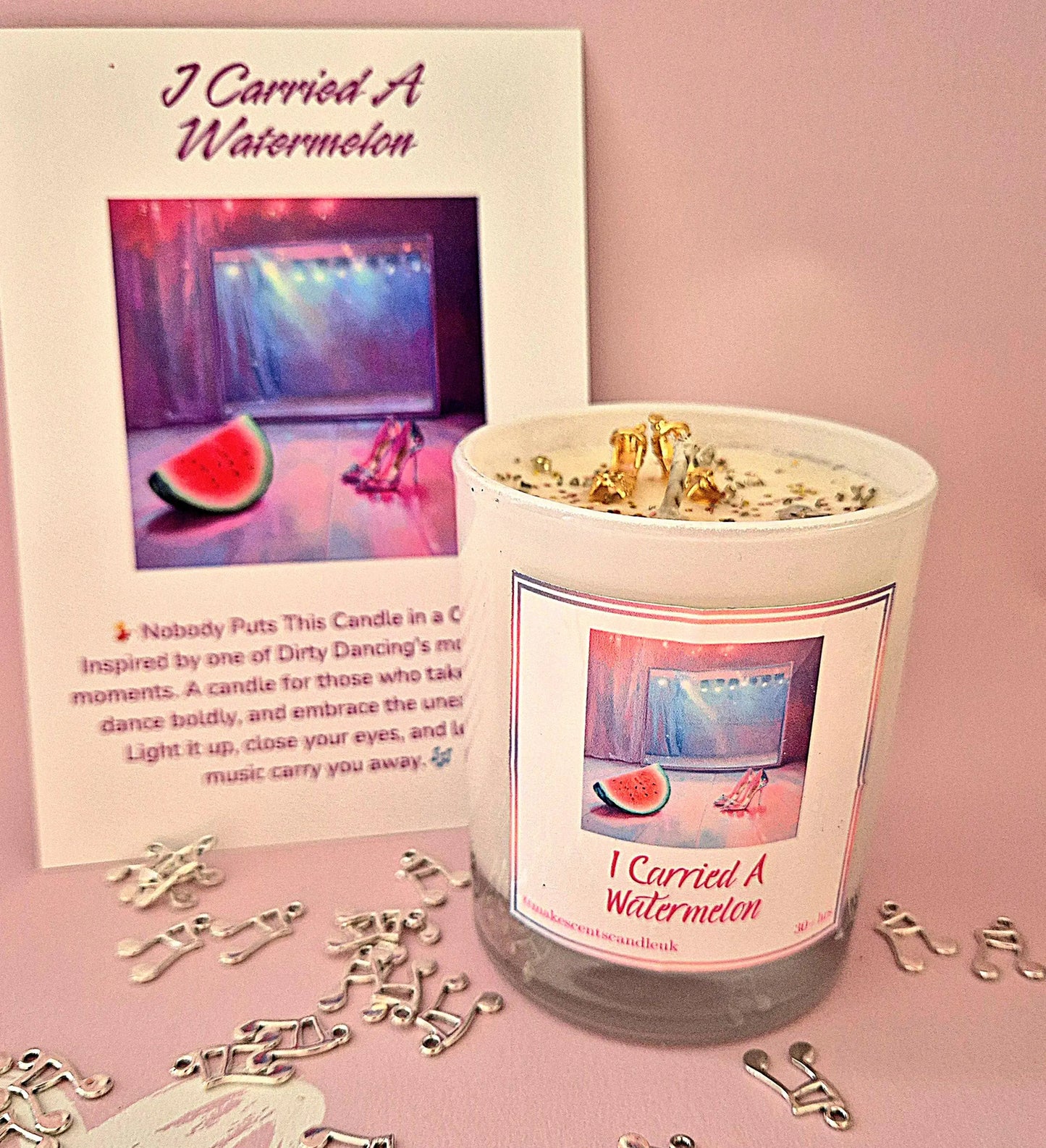 I Carried a Watermelon Dirty Dancing Inspired Movie candle