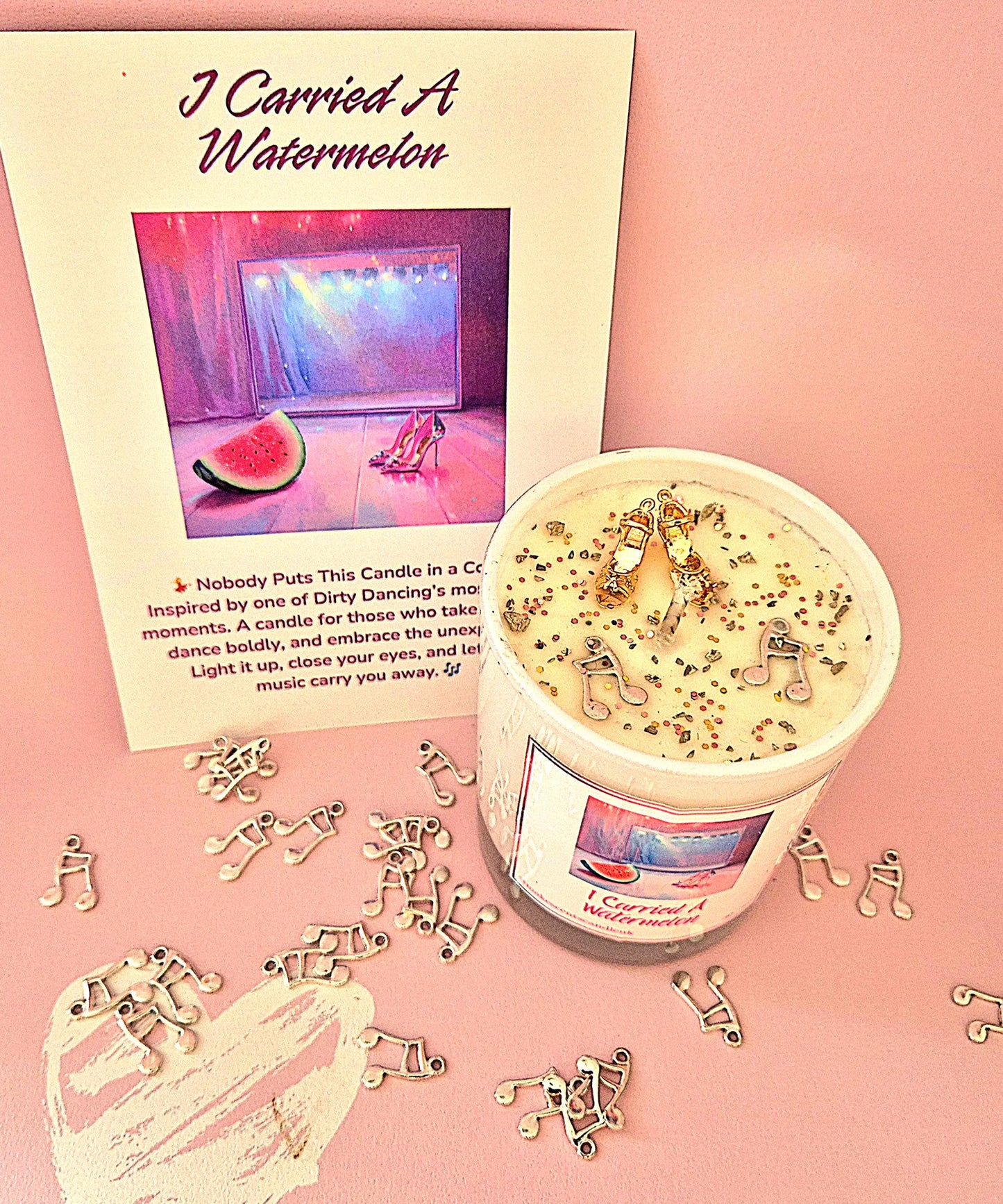 I Carried a Watermelon Dirty Dancing Inspired Movie candle