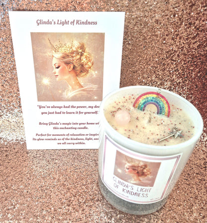 GLINDA - The Good Witch. Wizard of Oz | Wicked Inspired 225g Candle